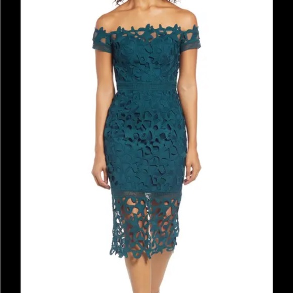 Chi Chi London Anna Off-Shoulder Dress - Picture 5 of 8